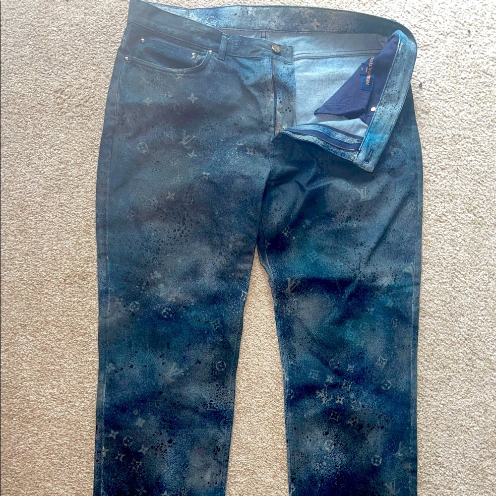 Louis Vuitton Monogram Men’s Jeans Size 38